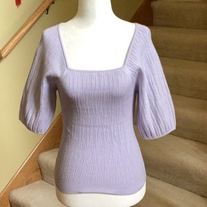NWT J. Crew Lilac Top